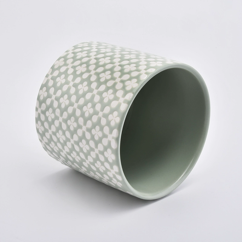 Home Decoration Empty Ceramic Candle Vessels For Candle Making Home Decoration Empty Ceramic Candle Vessels For Candle Making