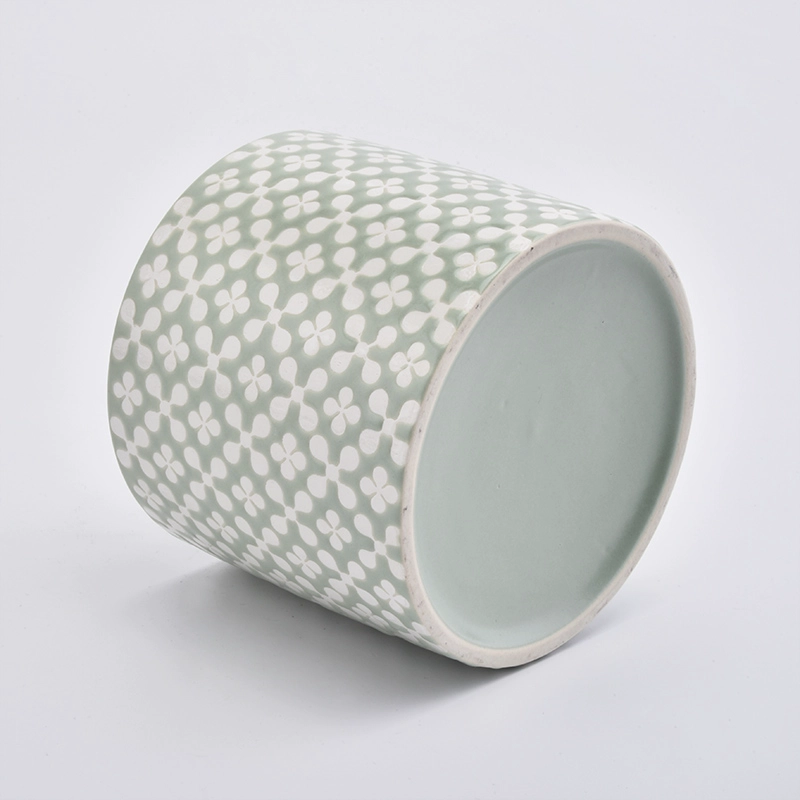 Home Decoration Empty Ceramic Candle Vessels For Candle Making Home Decoration Empty Ceramic Candle Vessels For Candle Making