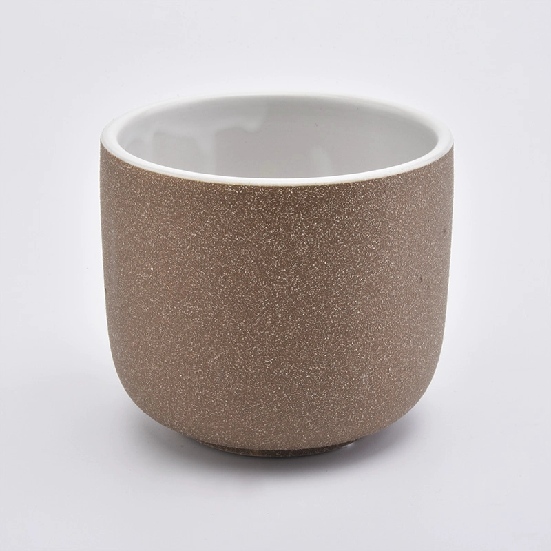 Custom Colors 425ml Hold 11oz Wax Ceramic Candle Vessels Custom Colors 425ml Hold 11oz Wax Ceramic Candle Vessels