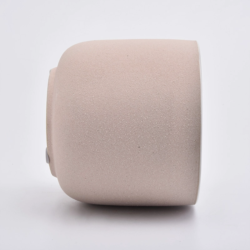 OEM Matte Ceramic Vessels For Candle Making OEM Matte Ceramic Vessels For Candle Making
