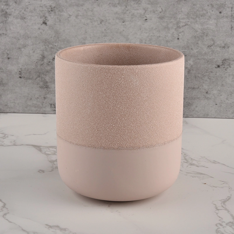 luxury soft touch ceramic round bottom candle jars luxury soft touch ceramic round bottom candle jars
