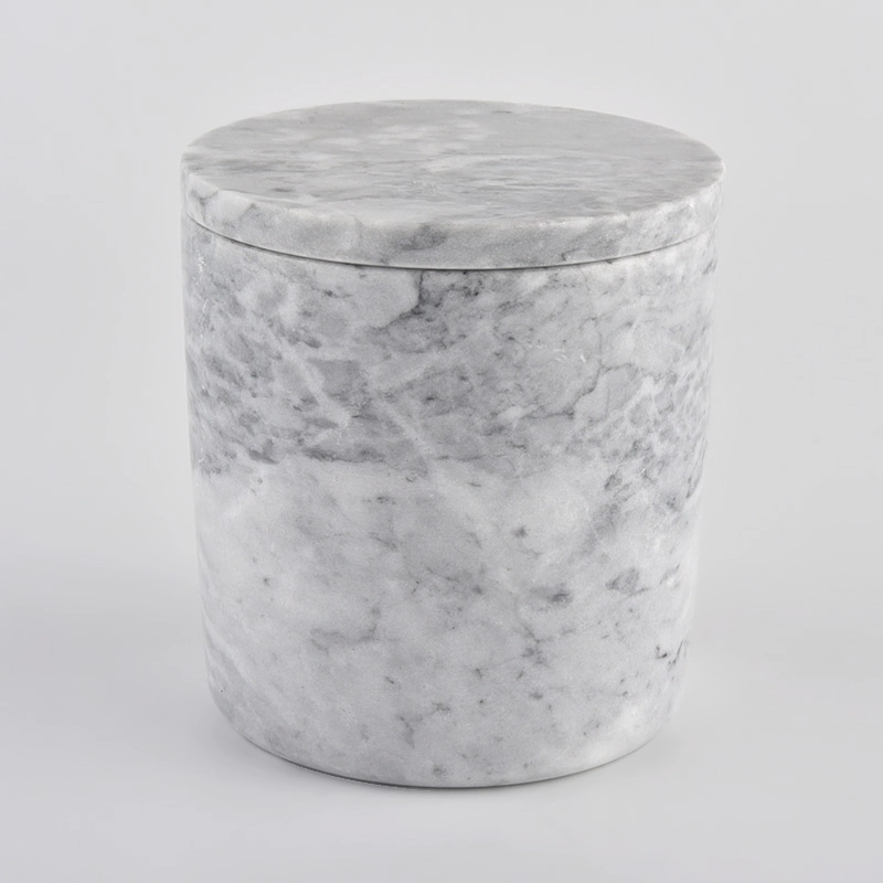 10oz 12oz  marble black cyliner candle holder in bulk