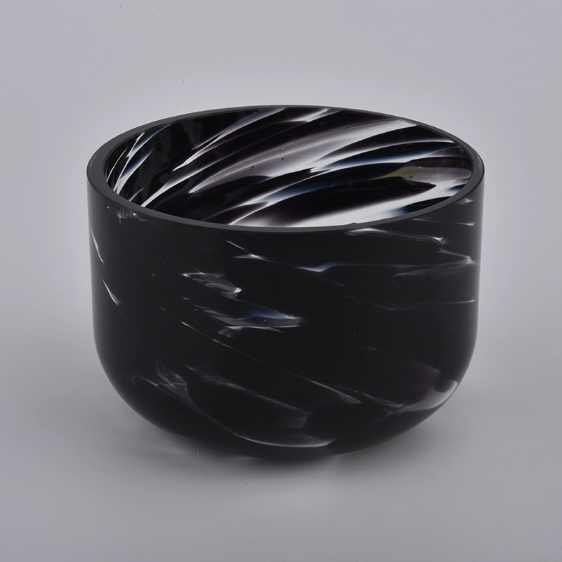 370ml cylinder dark color candle holder for wholesale