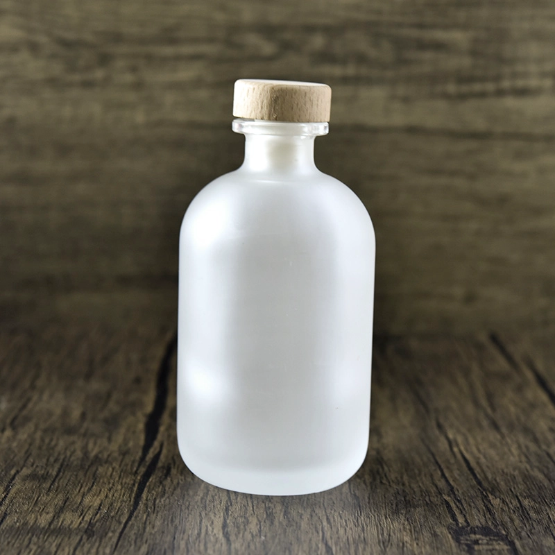 frosted white cylinder glass Aromatherapy diffuser bottles frosted white cylinder glass Aromatherapy diffuser bottles