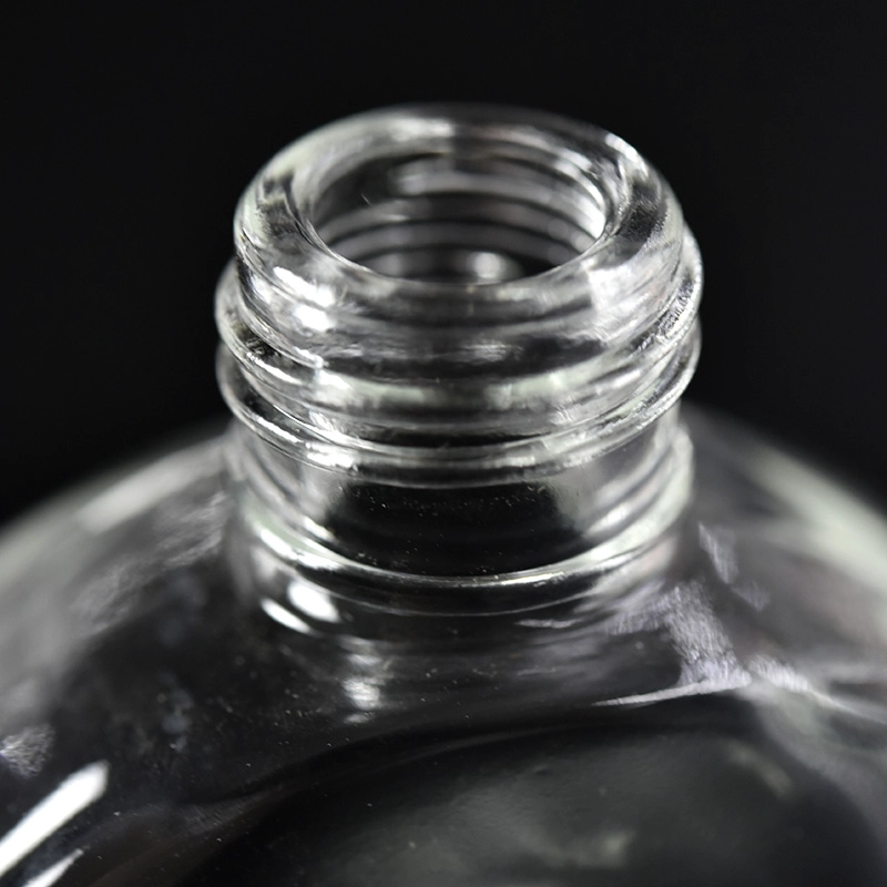 Oval glass perfume bottles with low MOQ
