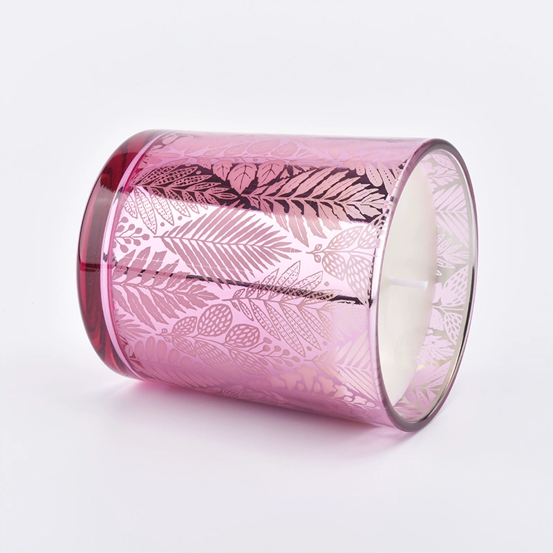 Popular Gradient Colors 400ml glass candle jars - COPY - bwosh6