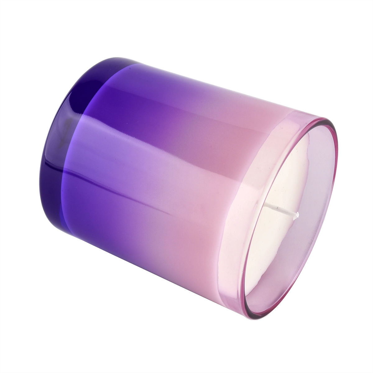 Gradient Colors 11oz glass candle jars - COPY - 4rqu7k