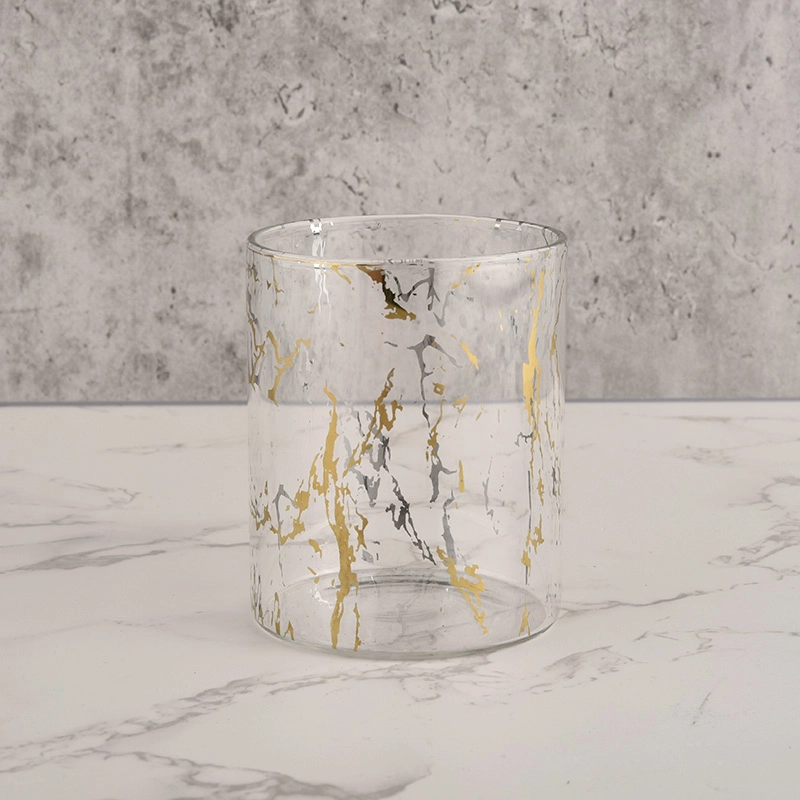 5oz cylinder glass candle jars with custom printing 5oz cylinder glass candle jars with custom printing