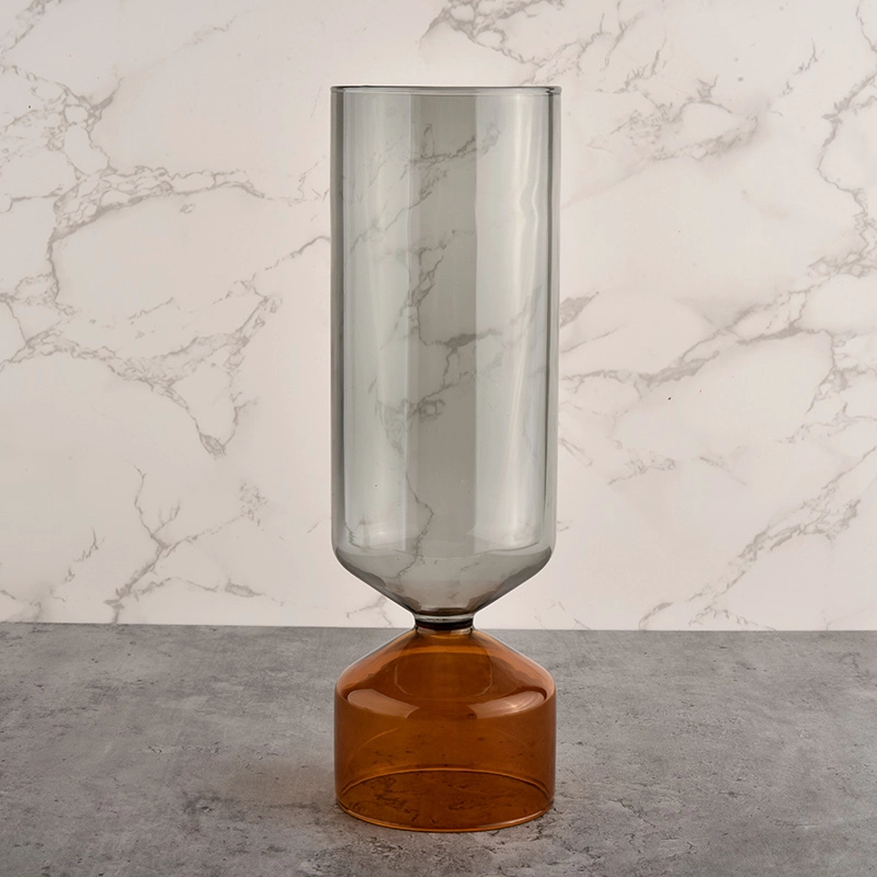Currant & Thyme Cloche Candle Smoked Glass Match Cloche
