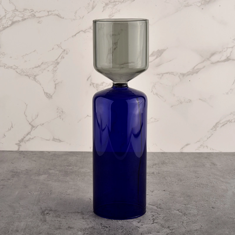 Currant & Thyme Cloche Candle Smoked Glass Match Cloche