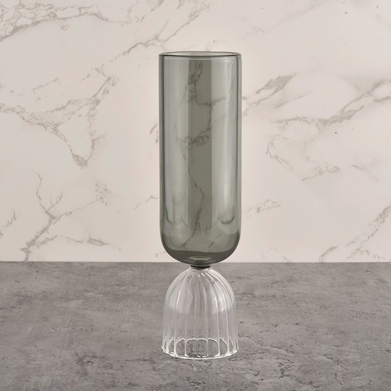 Currant & Thyme Cloche Candle Smoked Glass Match Cloche