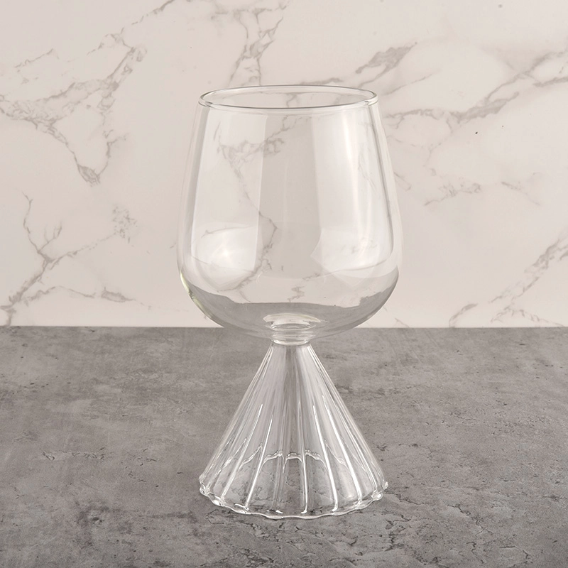 580ml Luksusowy Dostosowany Kolor Handmade Glass Jar z Sunny Glassware
