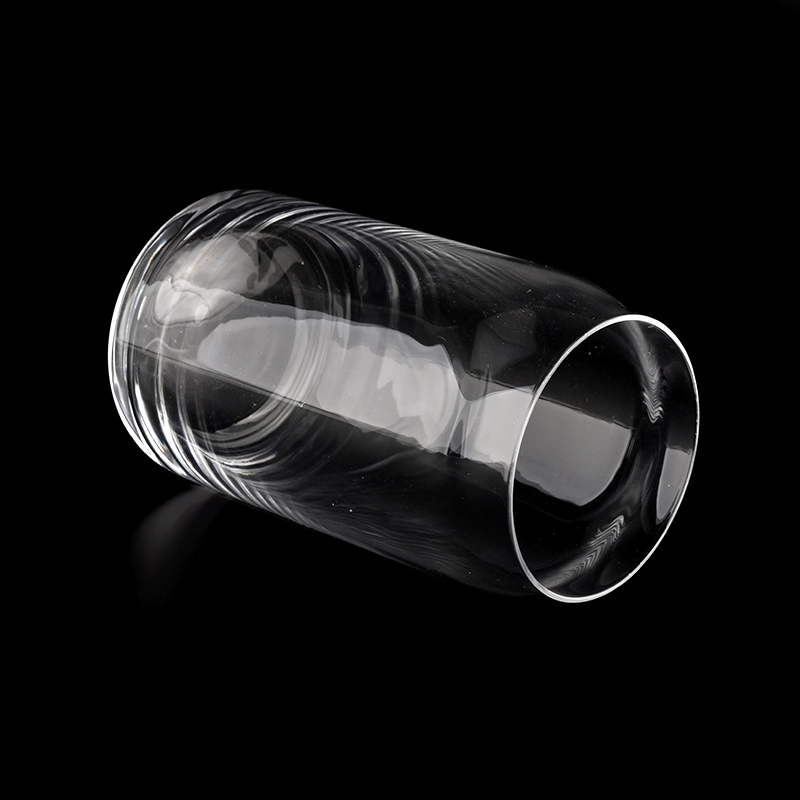 Wholesale 12oz 14oz special shape glass candle holder from Sunny Glassware