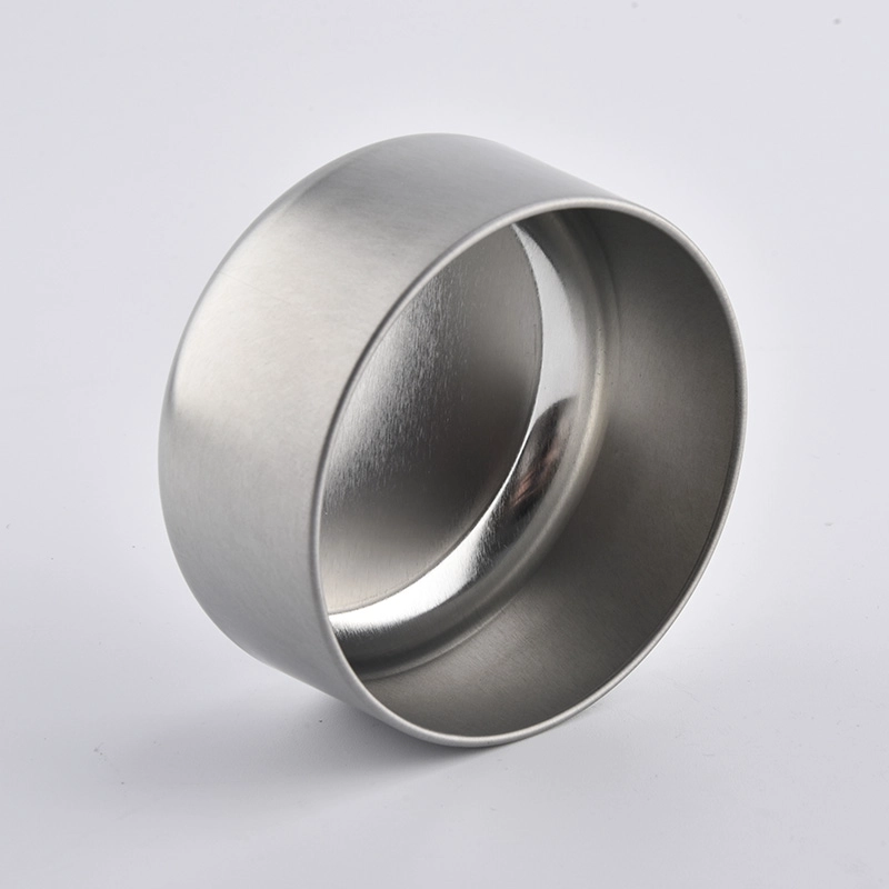 180ml primary slver color tin candle box 180ml primary slver color tin candle box
