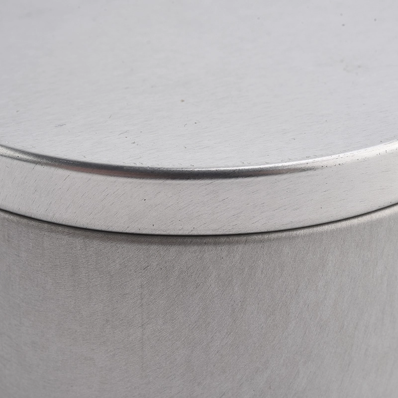 180ml primary slver color tin candle box 180ml primary slver color tin candle box