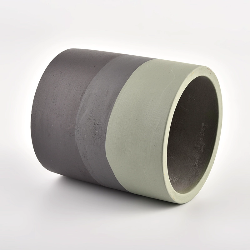 Wholesale empty concrete candle vessels for candle making Wholesale empty concrete candle vessels for candle making