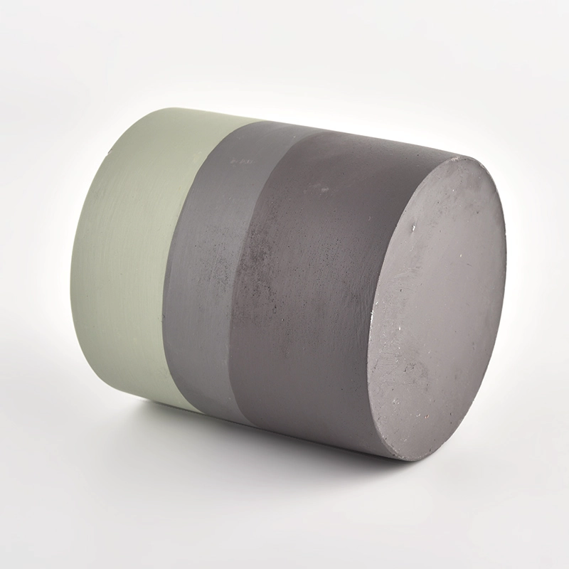Wholesale empty concrete candle vessels for candle making Wholesale empty concrete candle vessels for candle making