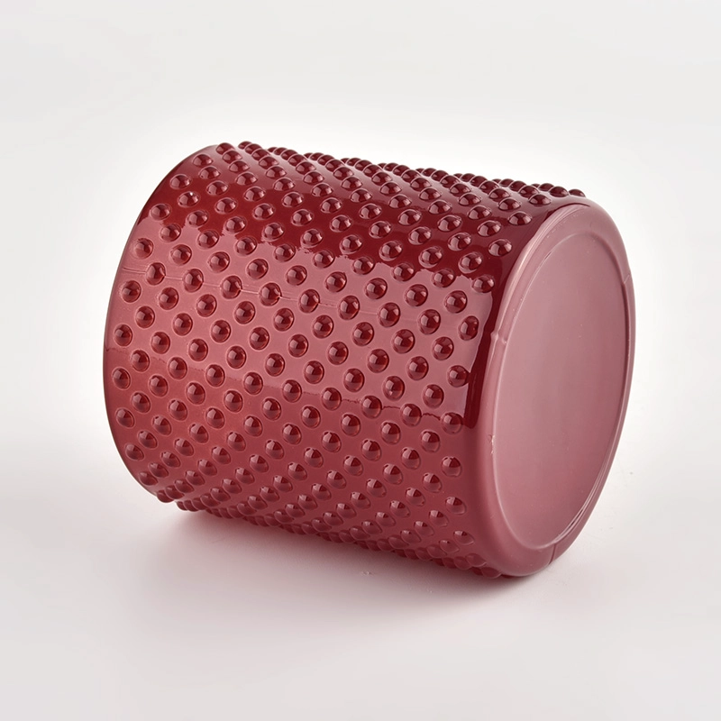 hot sales 6oz hobnail glass candle jar hot sales 6oz hobnail glass candle jar