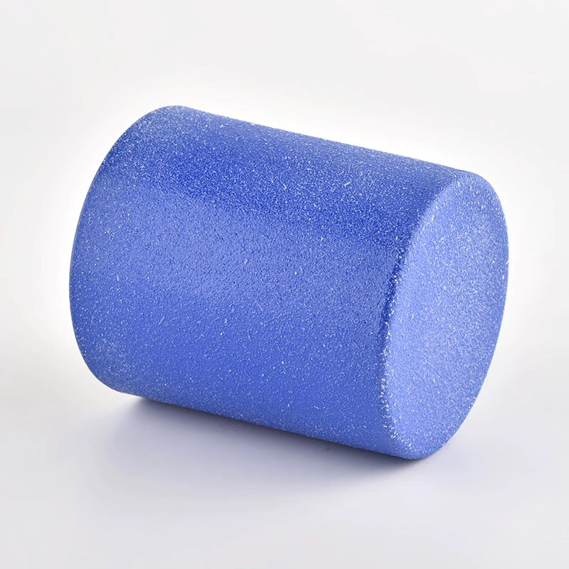luxury electroplating blue glass candle jars luxury electroplating blue glass candle jars