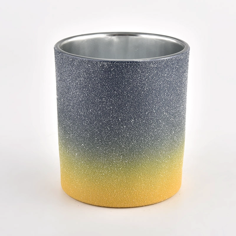 luxury ombre color glass candle holder luxury ombre color glass candle holder