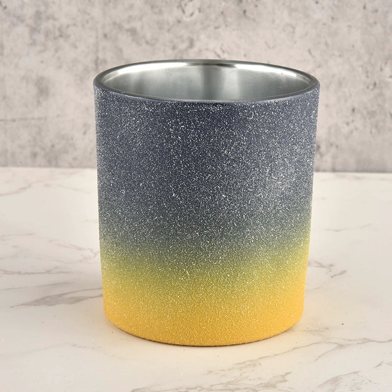 luxury ombre color glass candle holder luxury ombre color glass candle holder