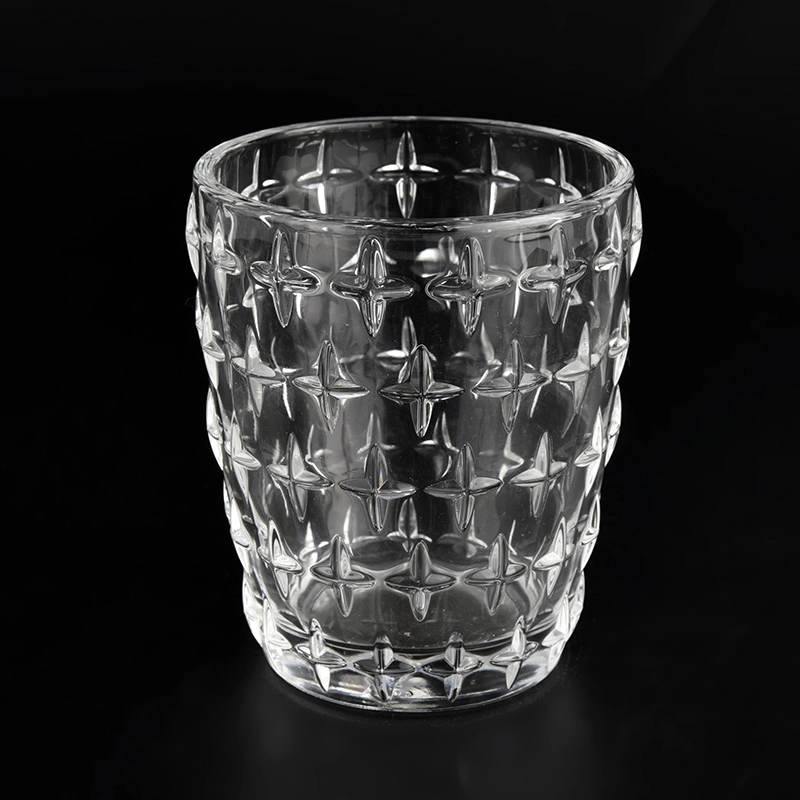 Wholesale 8oz 10oz luxury customized glass candle jar for wedding Wholesale 8oz 10oz luxury customized glass candle jar for wedding