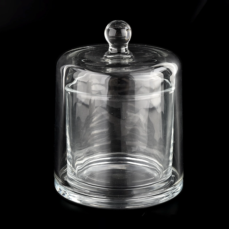 Glass Candle Holder Candlestick With Lid Glass Candle Holder Candlestick With Lid