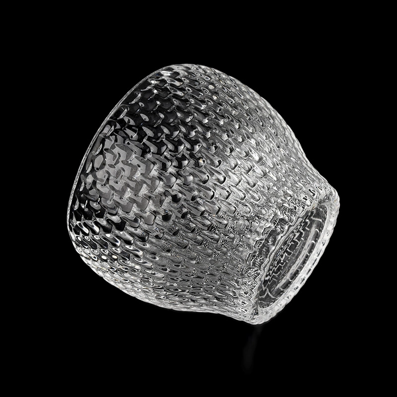 10oz diamond effect glass candle jar with handle lids for wholesale in bulk 10oz diamond effect glass candle jar with handle lids for wholesale in bulk