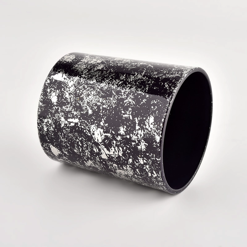 Luxury black glass candle jar for making supply wholesale,Sunny Glassware Luxury black glass candle jar for making supply wholesale,Sunny Glassware
