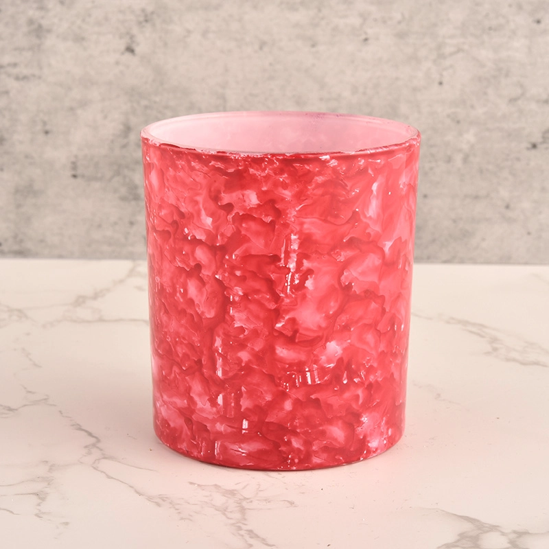Beautiful Rose Red 30cl Glass Candle Holders Wholesale Custom Candle Glass Beautiful Rose Red 30cl Glass Candle Holders Wholesale Custom Candle Glass