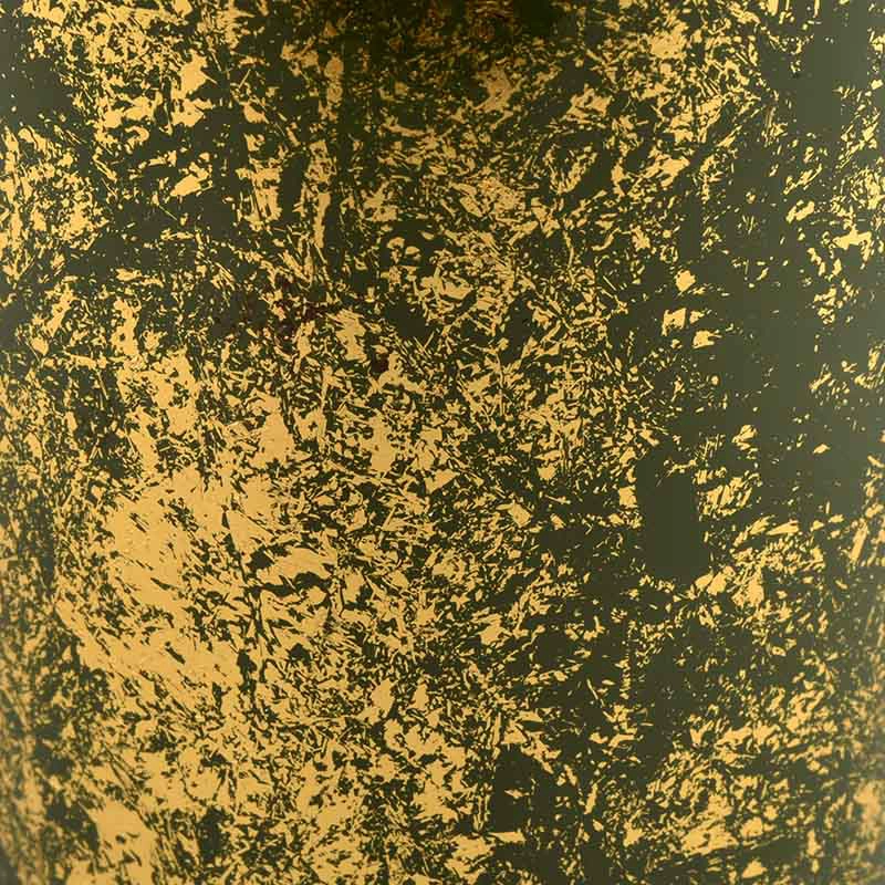 Wholesale home gold green glass candles container matte candle vessels for decorative Wholesale home gold green glass candles container matte candle vessels for decorative