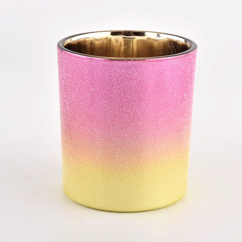 Custom Luxury Home Decoration glass candle holders Christmas Gift Glass Candle Jar Custom Luxury Home Decoration glass candle holders Christmas Gift Glass Candle Jar