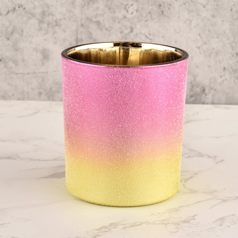 Custom Luxury Home Decoration glass candle holders Christmas Gift Glass Candle Jar Custom Luxury Home Decoration glass candle holders Christmas Gift Glass Candle Jar