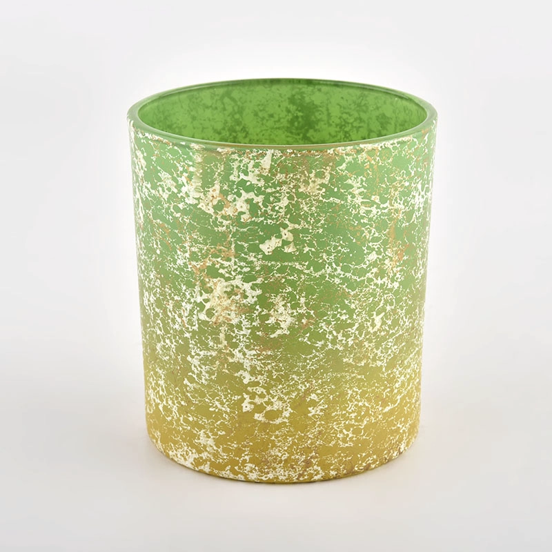 Unique Ombre Color Glass Candle Holders Unique Ombre Color Glass Candle Holders