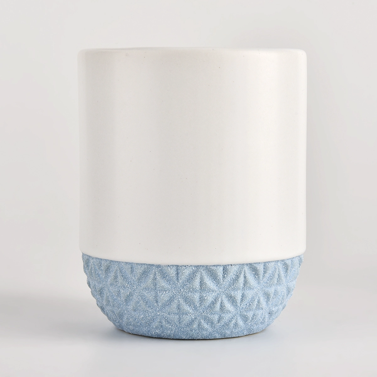 Custom 9oz Candle Container Cylinder Ceramic Candle Jars