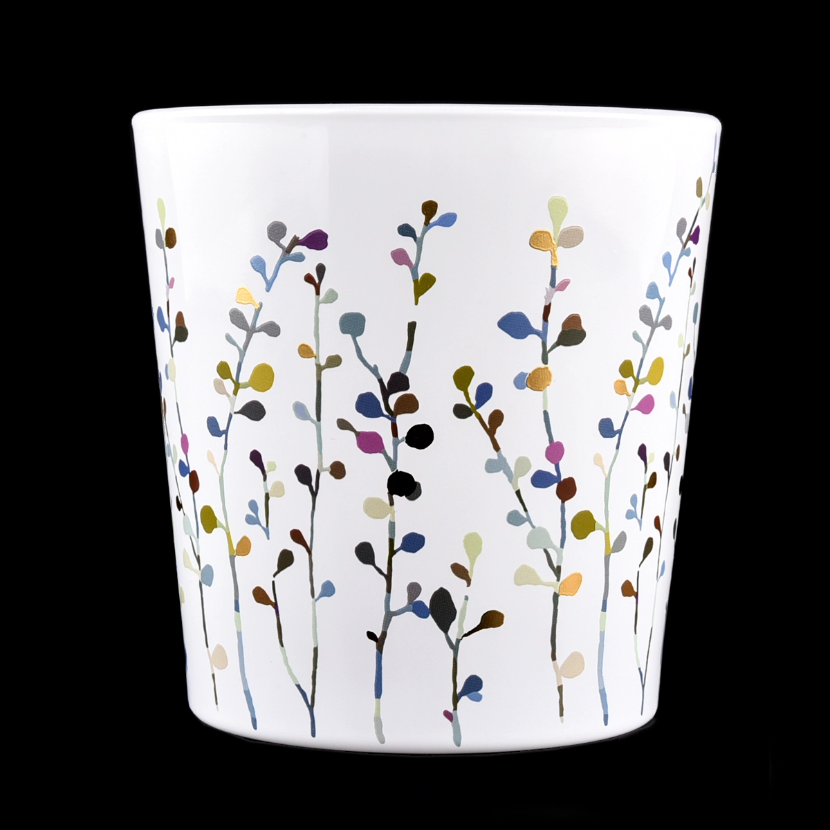 Customized Glass Candle Holders Chinese Candle Glass Manufacturer