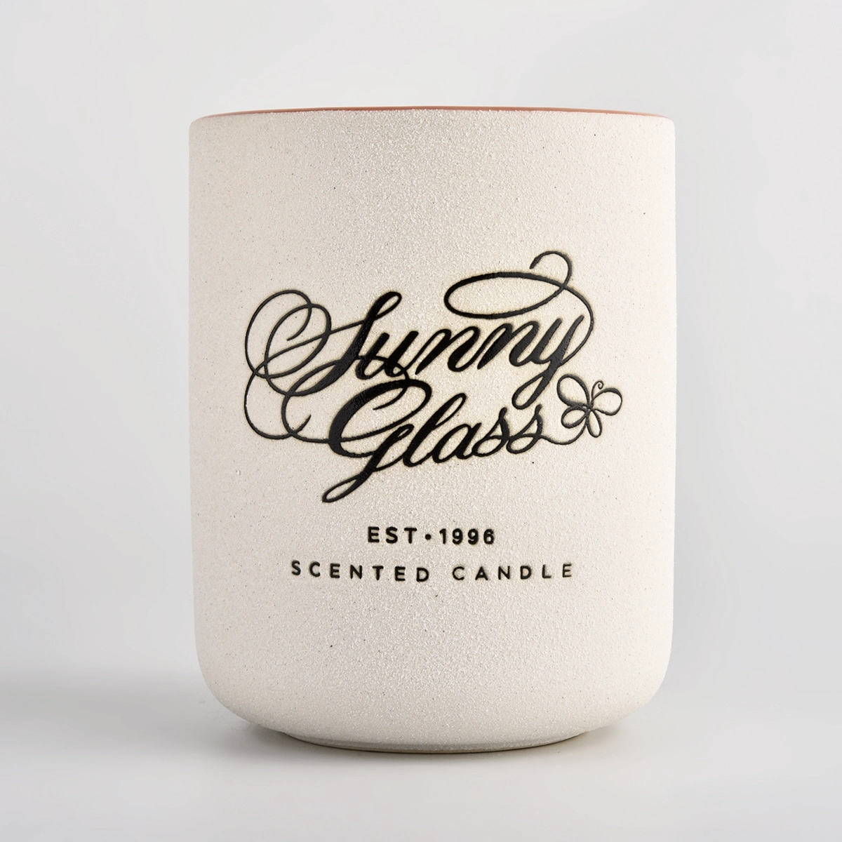 Candle Jars Suppliers 390ML Ceramic Jars for Candle Making