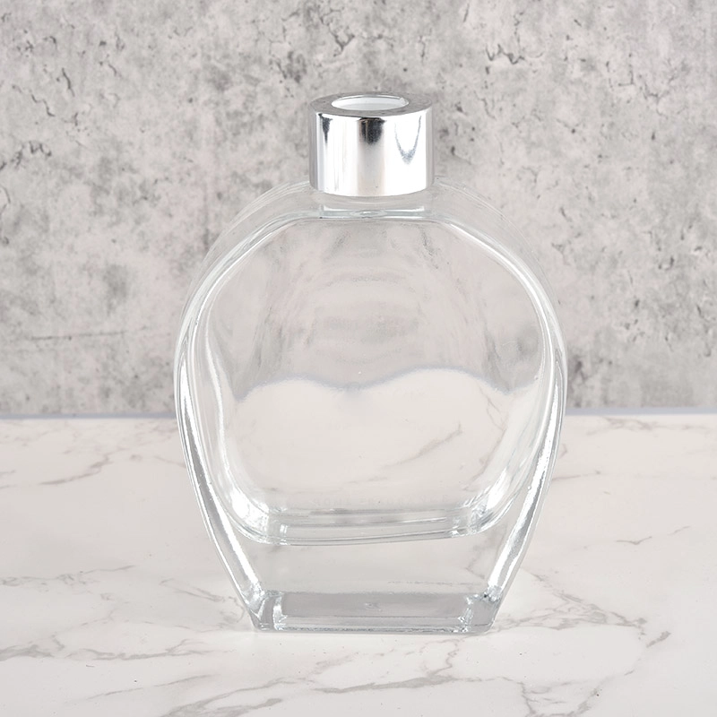Wholesale Luxury Decor Empty 200ml Reed Diffuser Glass Bottle with cap