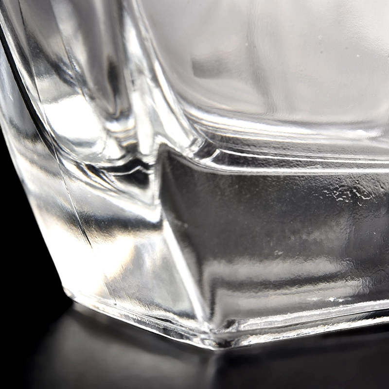 Wholesale Luxury Decor Empty 200ml Reed Diffuser Glass Bottle with cap