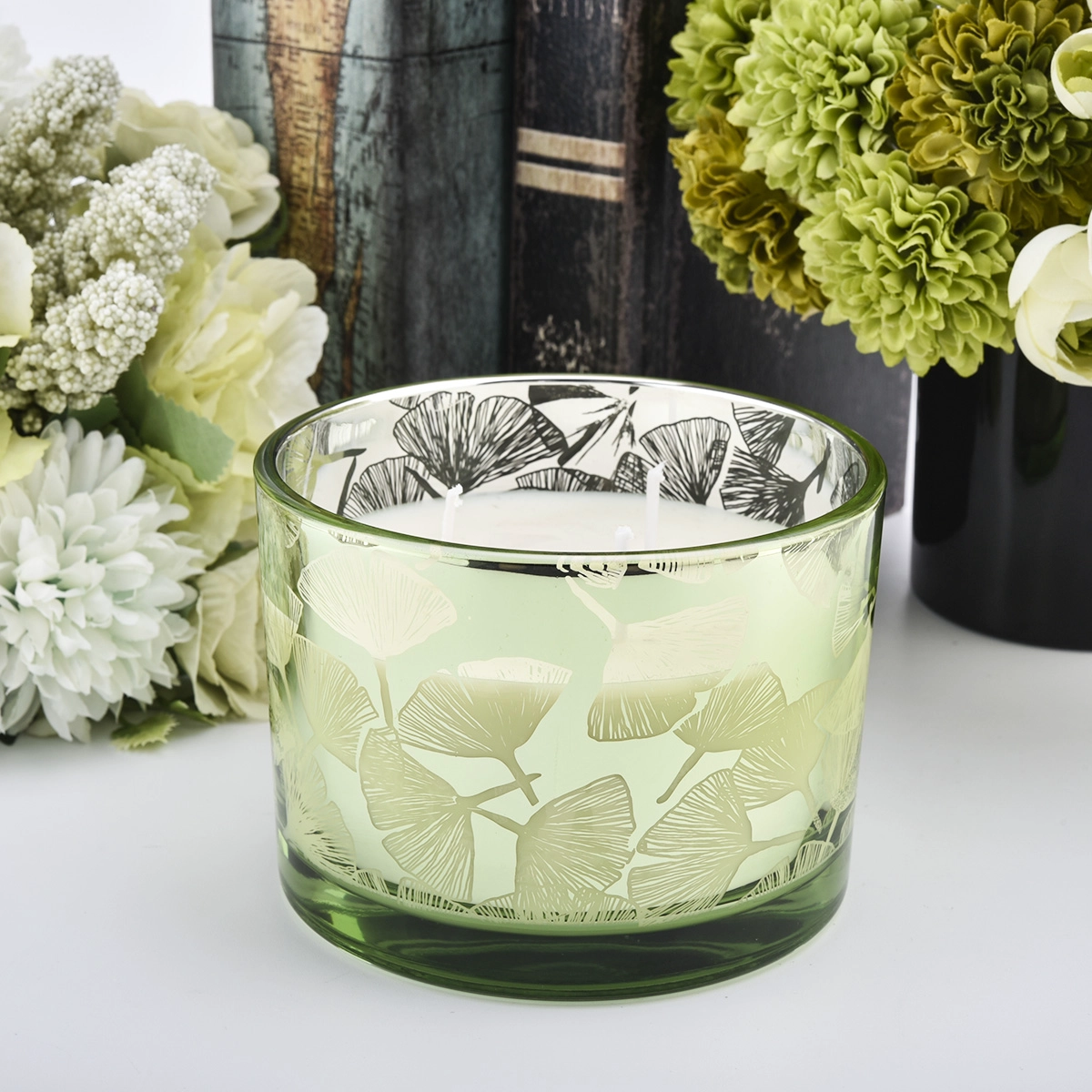 Luxury Laser Glass Candle Jars 12oz Candle Glass Wholesale Luxury Laser Glass Candle Jars 12oz Candle Glass Wholesale