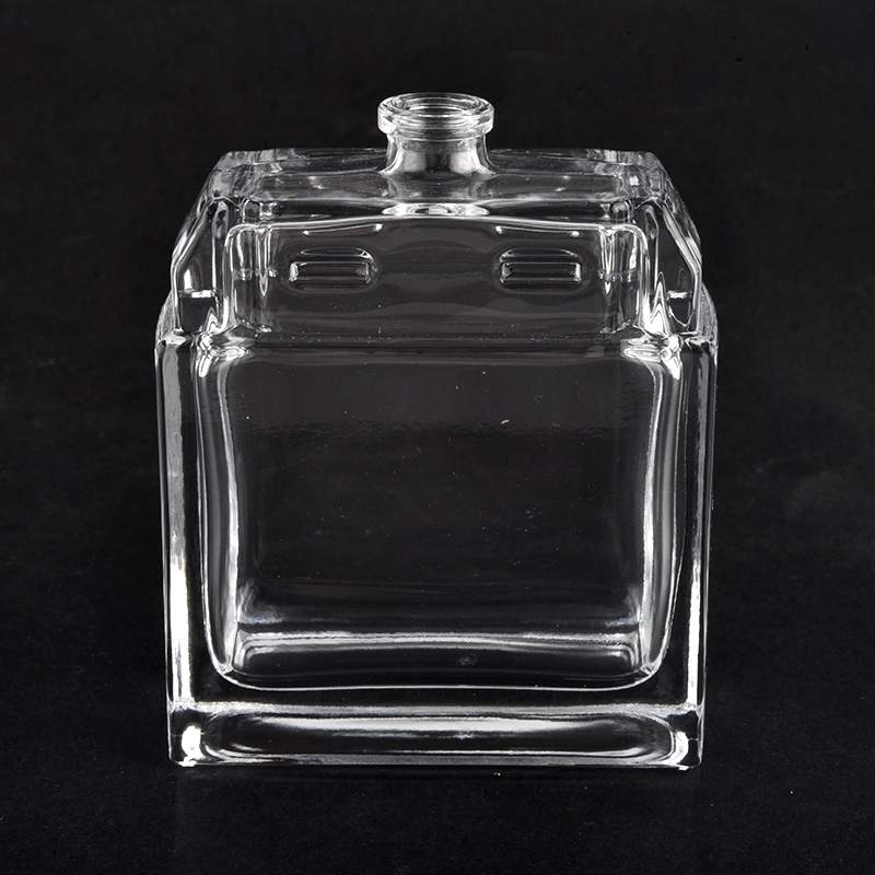 Wholesale 100ml cube glass perfume bottle for home deco Wholesale 100ml cube glass perfume bottle for home deco