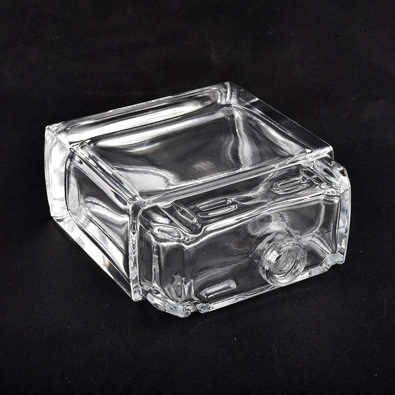 Wholesale 100ml cube glass perfume bottle for home deco Wholesale 100ml cube glass perfume bottle for home deco