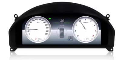 LCD 720P Dashboard Display Auto Meter Instrument Digital Cluster für Mercedes Benz GLK 2008-2015