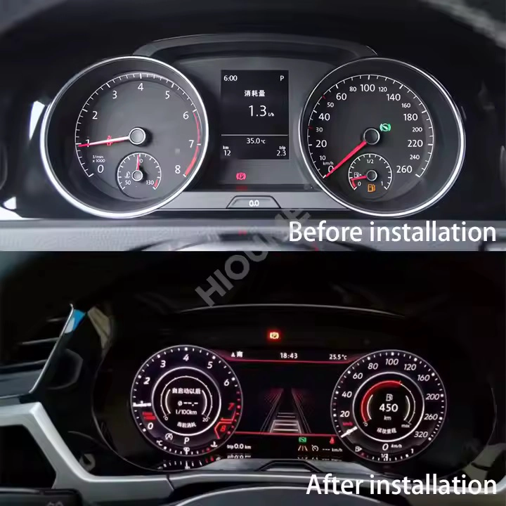 Digital Dashboard Panel Virtual Instrument Cluster Cockpit Tachometer für Volkswagen Golf 7 Golf 6 Mk7 Passat B8 B7 CC Tiguan