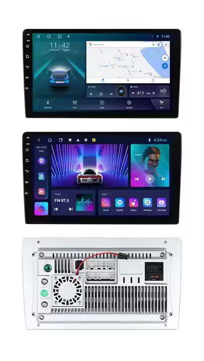 TS10 TS18 Video del automóvil del sistema Android para la unidad principal 9/10 pulgadas El control de voz de soporte de pantalla QLED con GPS