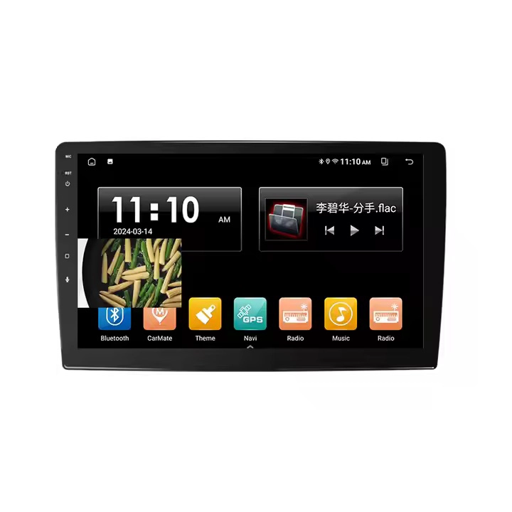 Estereo de automóvil T100 de 4 núcleos / 8 núcleos con pantalla IPS 9