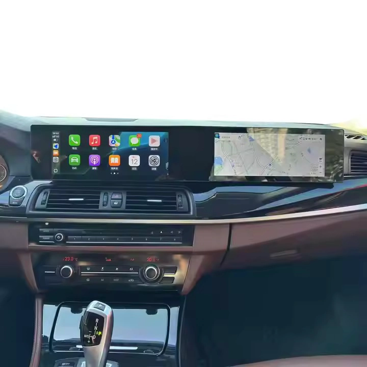 21英寸Android 13 BMW的汽车收音机5系列F10 F11 2010-2017 CAR GPS导航式汽车播放单元