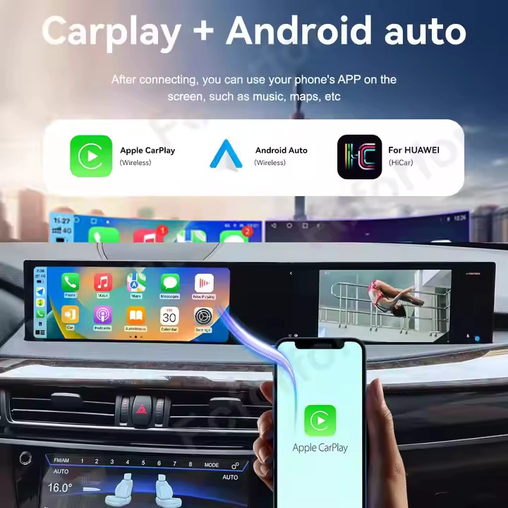 21英寸Android 13 BMW的汽车收音机5系列F10 F11 2010-2017 CAR GPS导航式汽车播放单元
