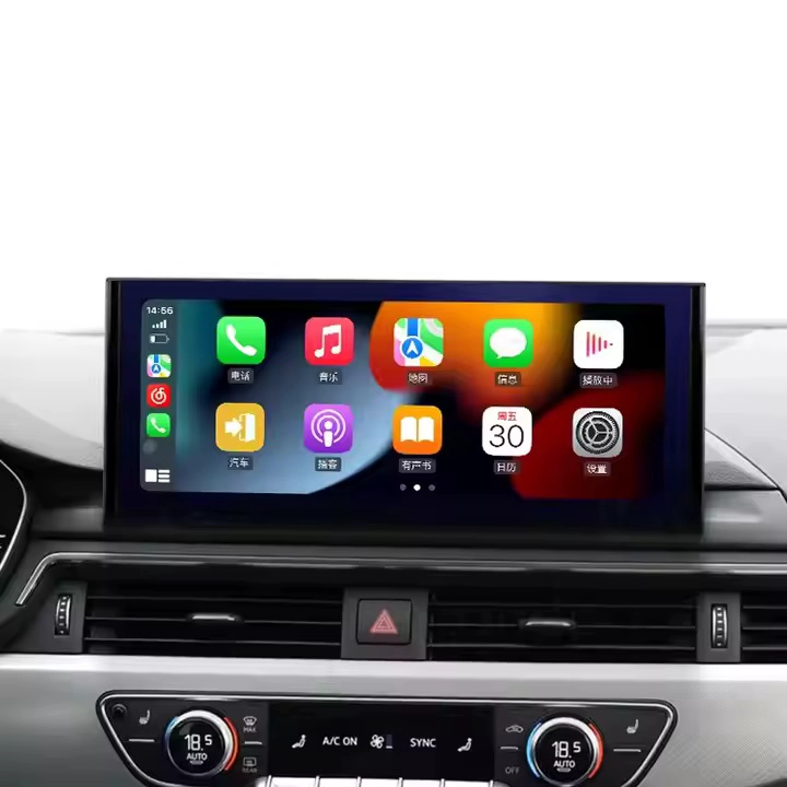 12.3 بوصة الملاحة للسيارات لـ Audi A4 2017-2018 Android Car Radio Built Wireless Carplay 4G WiFi Car Stereo