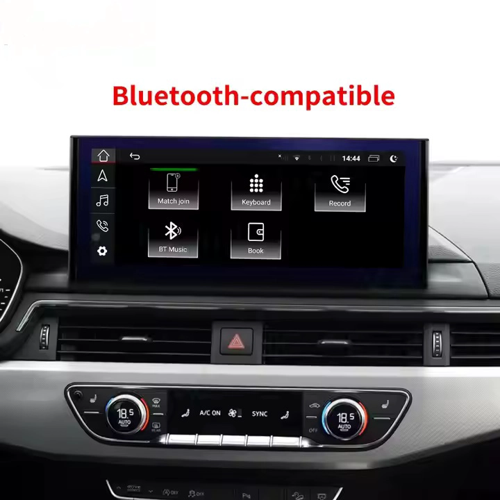 12.3 بوصة الملاحة للسيارات لـ Audi A4 2017-2018 Android Car Radio Built Wireless Carplay 4G WiFi Car Stereo